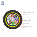 Manufacturing price optical fiber cable adss aertial fiber optic cable 24 core with AT or PE jacket